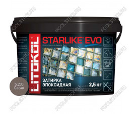 Затирочная смесь Litokol STARLIKE EVO Cacao S.230, 2.5 кг