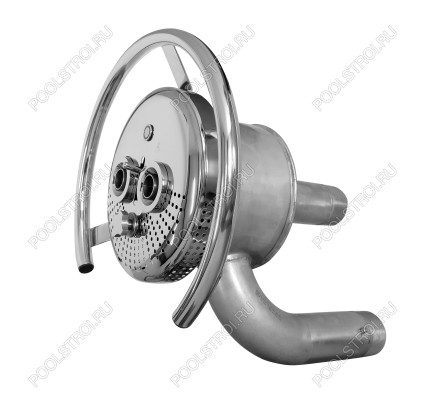 Противоток 75 м3/ч с сенс. кнопкой с регуляторами потока воды и воздуха (AISI 316L)