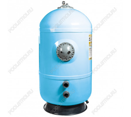 Фильтр AquaViva HS900 (32 м³/ч , 900 мм, 1144 кг, 2,5 бар, 1.2 м засыпка) бок, 2